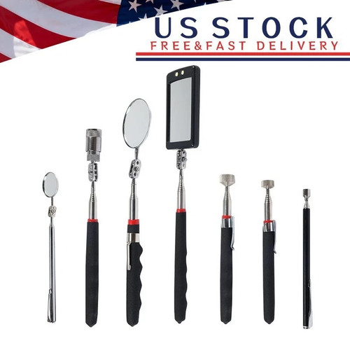 Telescoping magnet pickup tool - magnet,